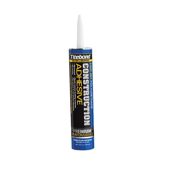 Titebond Fast Set Polyurethane Construction Adhesive - 10 Oz. Cartridge