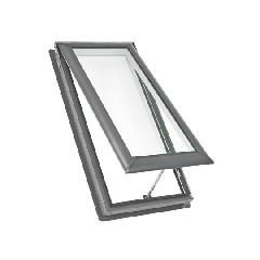 Velux Manual "Fresh Air" Curb-Mounted Skylight with Aluminum Cladding,...