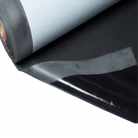 Elevate 60 mil 10' x 100' RubberGard&trade; EPDM SA (Self-Adhered) Membranes with Secure Bond&trade; Technology Black