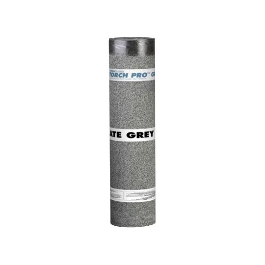 Polyglass 160 mil 39-3/8" x 32'10" Torch Pro&reg; G APP Granulated Cap Sheet 1 SQ. Roll White