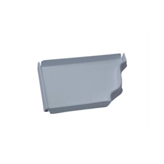 Englert 5" Aluminum End Cap - Left Dark Grey