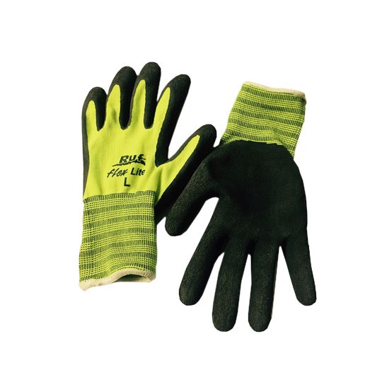 Generic Large Hi-Viz Gloves Lime Green