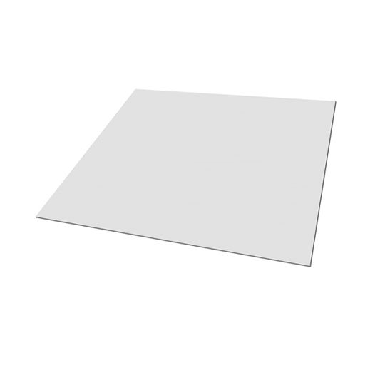 GAF 4' x 10' EverGuard&reg; Extreme&reg; TPO Coated Metal Sheet Energy Grey