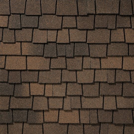 GAF 12-1/2" x 36-5/16" Glenwood&reg; Shingles Weathered Wood