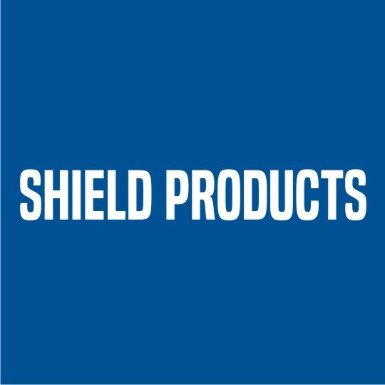 Shield Products Flat Edge Replacement Squeegee Blade Black