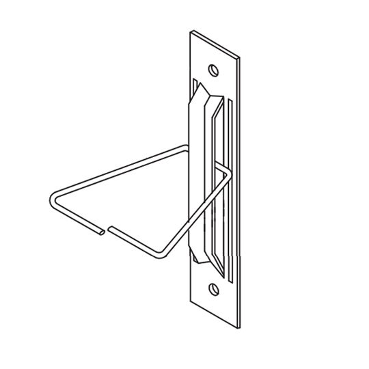 Hohmann & Barnard DW-10HS Veneer Anchor 14 Gauge Hot Dipped Galvanized