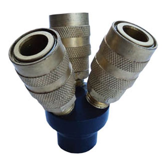 C&R Manufacturing 3-Way Air Hose Adapter