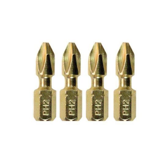 Makita #2 x 1" Impact GOLD&reg; Phillips Bits - Pack of 15