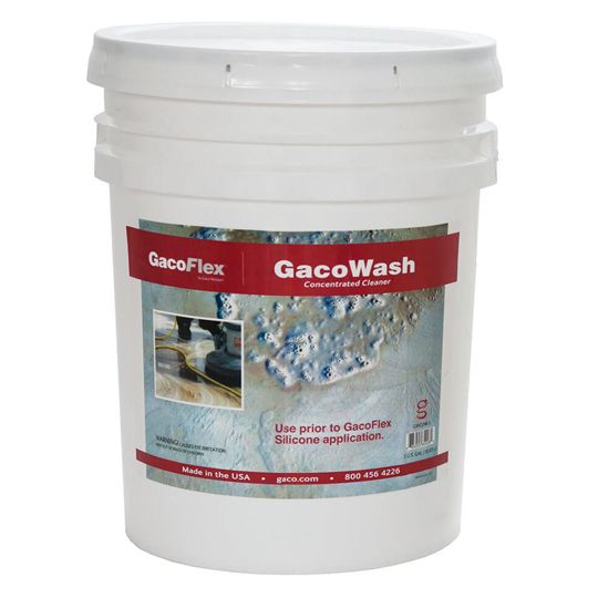 Gaco Western GacoFlex&reg; GacoWash Concentrated Cleaner - 5 Gallon Pail Clear Yellow/Amber