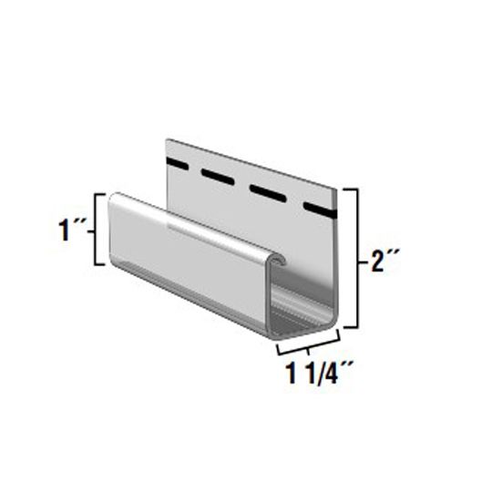 Variform By PlyGem 1-1/4" J-Channel Wedgewood