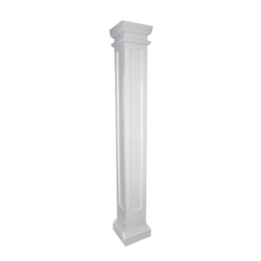 HB&G Building Products 8" x 8' Plain Square PermaLite&reg; Column