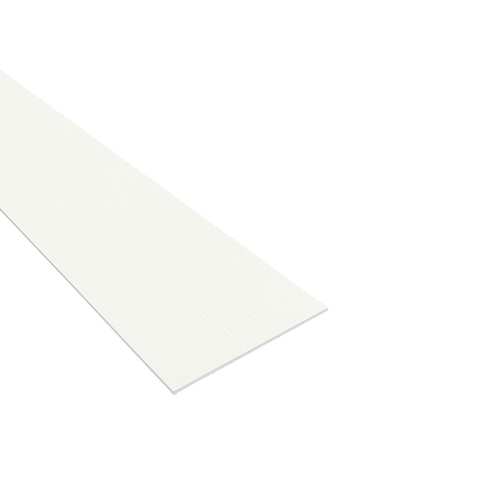 James Hardie 1/4" 4' x 8' Hardie Soffit Non-Vented Cedarmill Panel for HardieZone 10 Primed