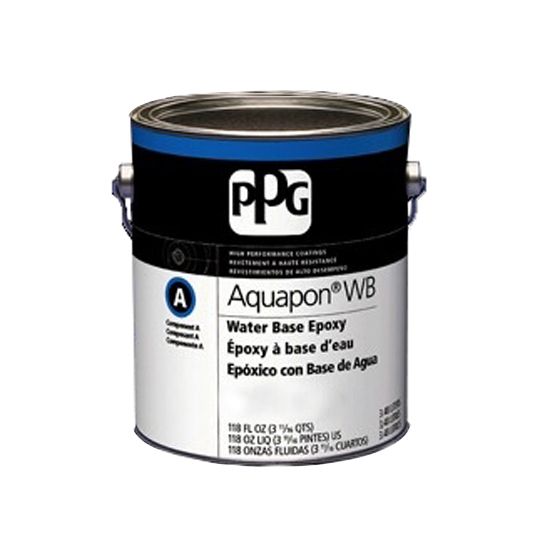 PPG Industries (98-3) AQUAPON&reg; WB Water Based Epoxy with Light Grey Base - 1 Gallon Can