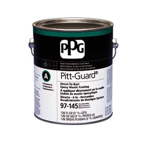 PPG Industries (95-249) Pitt-Guard&reg; Rapid-Coat Direct-to-Rust Epoxy Mastic Coating with Curing Agent Component B - 1 Gallon Can