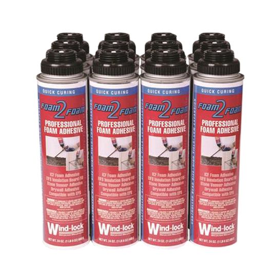 Wind-Lock Foam2Foam&reg; Gun Foam Adhesive - 24 Oz. Can