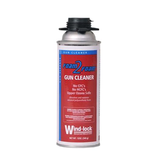 Wind-Lock Foam2Foam&reg; Gun Applicator Cleaner - 12 Oz. Can