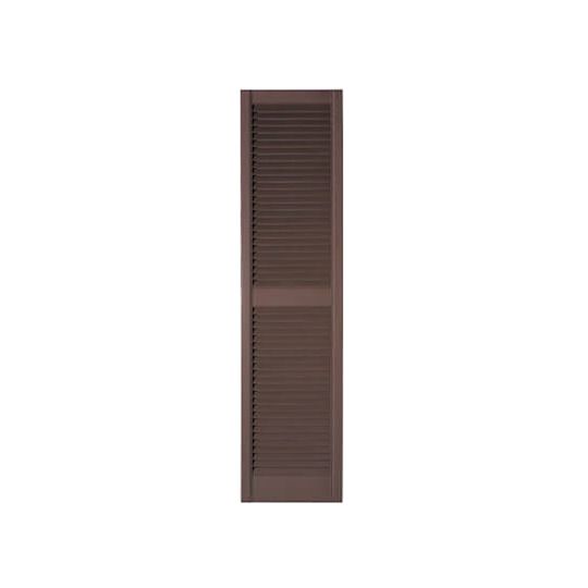 Variform By PlyGem 12" x 71" Standard Open Louvered Shutter Vineyard