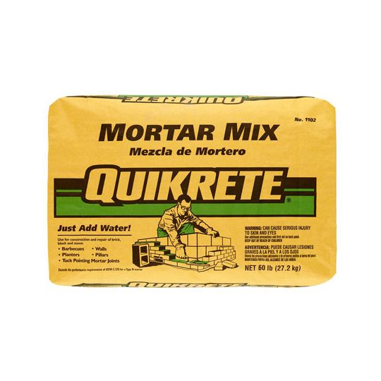 QUIKRETE Mortar - 60 Lb. Bag