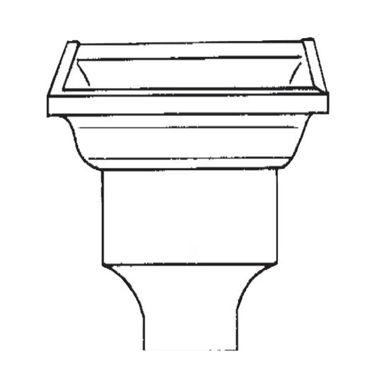 Spectra Metal Sales 4" Aluminum Conductor Box Wicker