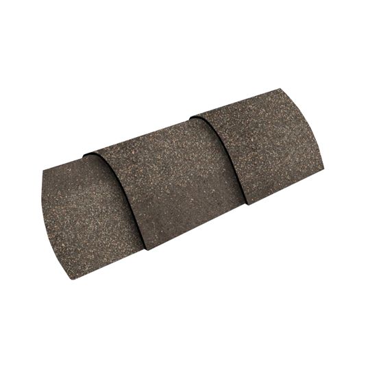 IKO Hip & Ridge 12&trade; Ridge Cap Shingles Summit Grey/Charcoal Grey