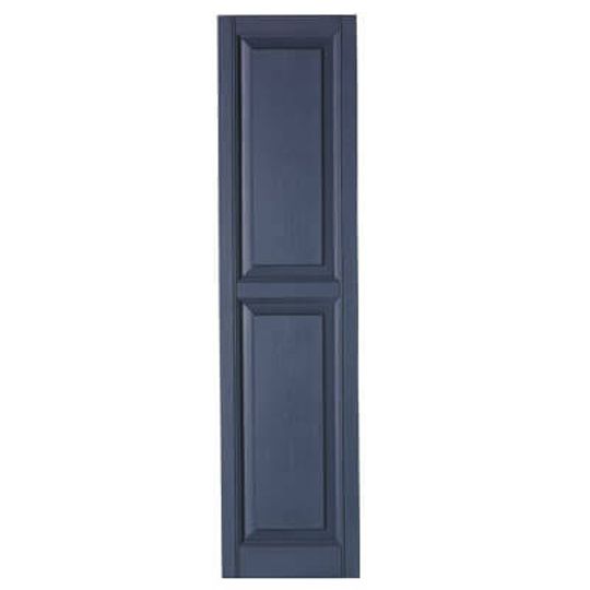 Variform By PlyGem 15" x 55" Standard Raised Panel Shutter Georgetown Blue