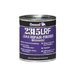 Geocel 2315 Leak Repair-Fibered Brushable Coating - 1 Pint Can