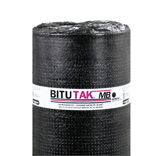 Performance Roof Systems Bitutak MB APP Modified Bitumen Roofing Membrane - 1 SQ. Roll Weathered Wood