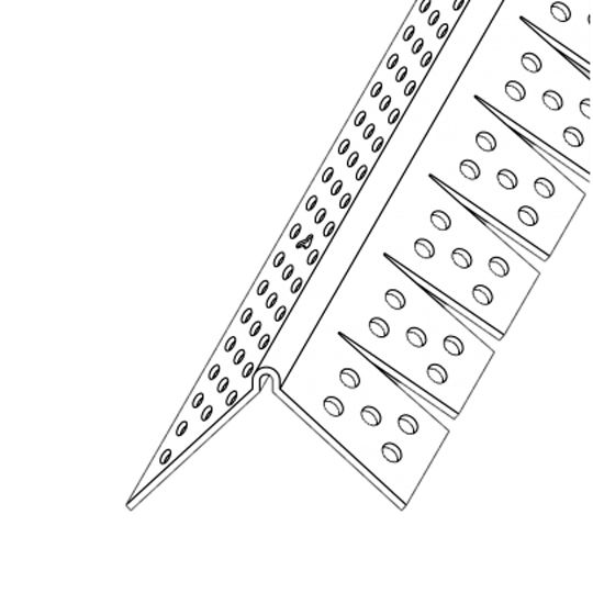 Trim-Tex 10' Archway Corner Bead with 1-1/4" Leg