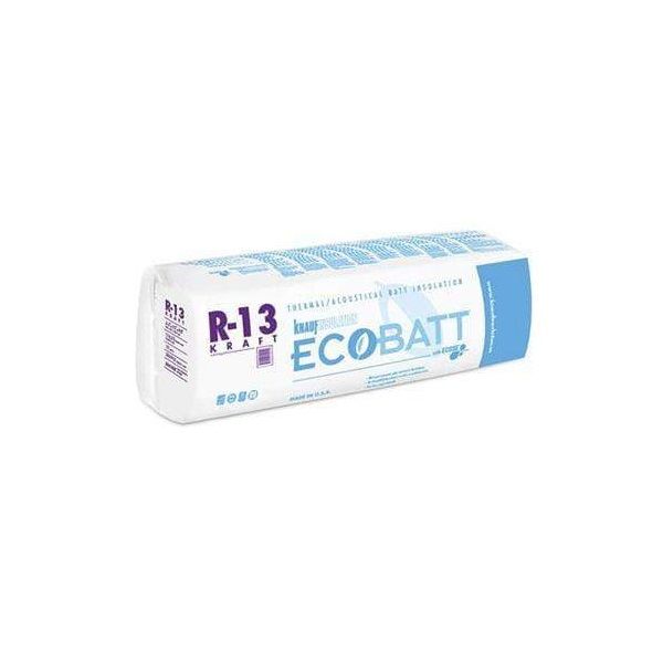 Knauf Insulation (B43EVX) 3-1/2" x 16" x 96" R-13 EcoBatt Kraft Faced Insulation