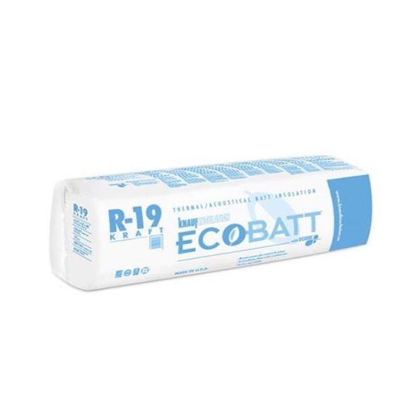 Knauf Insulation (B53E) 6-1/4" x 16" x 96" R-19 EcoBatt Kraft Faced Insulation