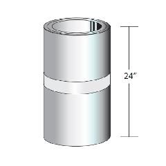 Quality Aluminum Products .019 x 24" x 50' Aluminum Trim Coil