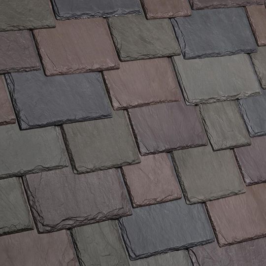 Davinci Roofscapes Multi-Width Slate - Bundle of 28 Slate Grey