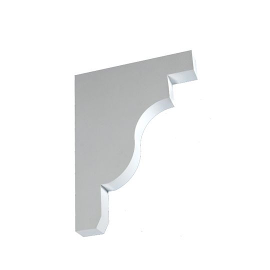 Fypon Molded Millwork 3" x 18" x 24" Plain Bracket