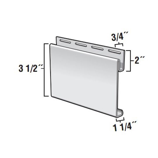 Variform By PlyGem 3-3/4" Window & Door Lineal Dover White