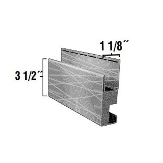 Variform By PlyGem 3-1/2" Window & Door Lineal - Use with ClimaForce&trade; Classic Cream