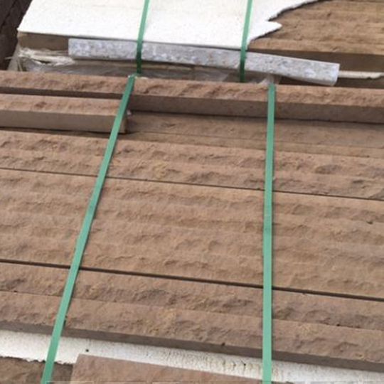 Rock-It Natural Stone 2-1/4" x 2-1/2" x 47-5/8" Limestone Sill Brown