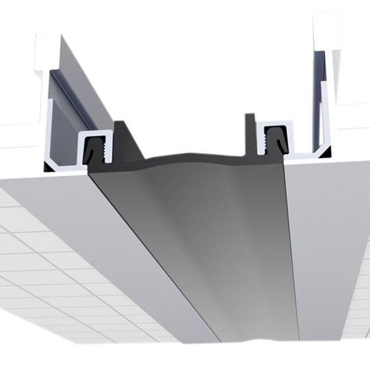 Watson Bowman Acme CWCA-200 Wabo&reg; CorridorWrap Ceiling - Ceiling to Ceiling White