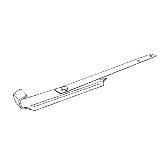 Berger Building Products 5" Aluminum H-11 Hidden V-Hanger with Aluminum Strap Mill Finish