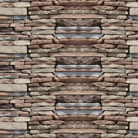 Quarry Ridge Stone Rustic Ledgestone - 100 Sq. Ft. Crate Buckingham