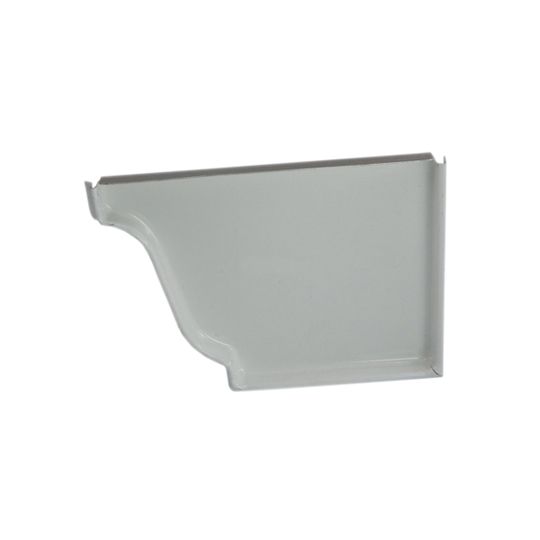 Englert 6" Aluminum End Cap - Right Grey