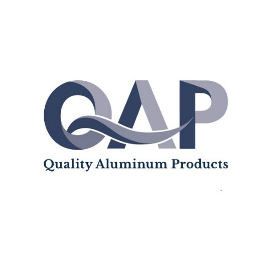 Quality Aluminum Products 8" Roughwood Aluminum Siding White