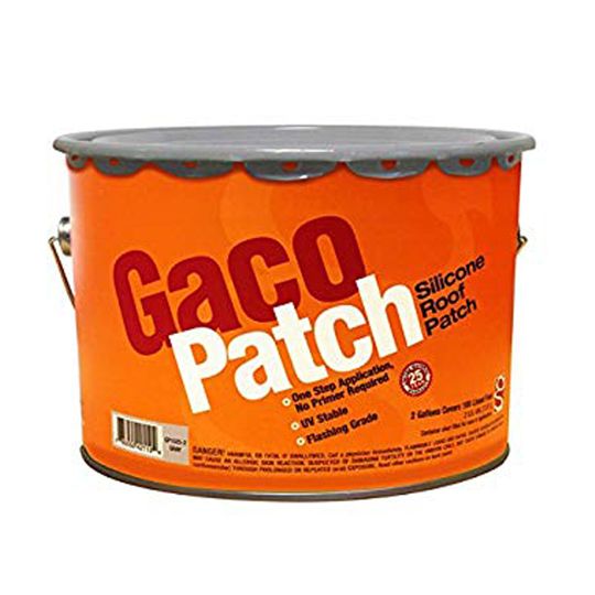 Gaco Western GacoPatch Silicone Roof Patch - 2 Gallon Pail White