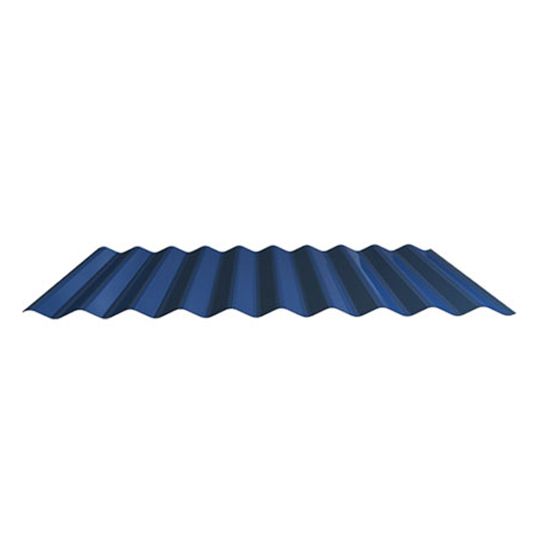 ASC Building Products 26 Gauge x 2-1/2" Corrugated Panel Zincalume Plus