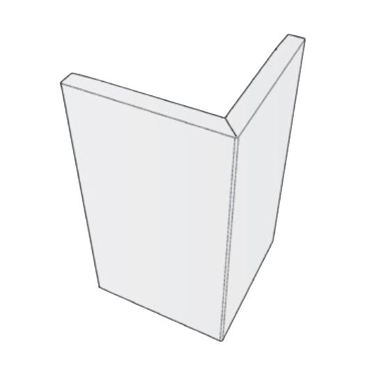 Royal Building Products 20' Celect&reg; 1-Piece Outside Corner Post Frost