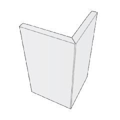 Royal Building Products 20' Celect&reg; 1-Piece Outside Corner Post