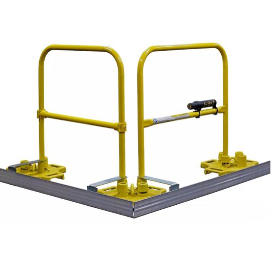 Bluewater Manufacturing #500105 3' SafetyRail 2000 Guard Rail Yellow