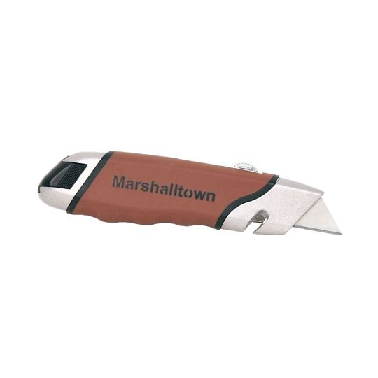 Marshalltown Soft-Grip Utility Knife with Slide Storage