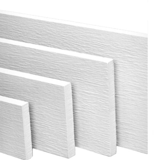 James Hardie 3/4" 11-1/4" x 12' Hardie Trim 4/4 Rustic Grain SE Board for HardieZone 10 Primed