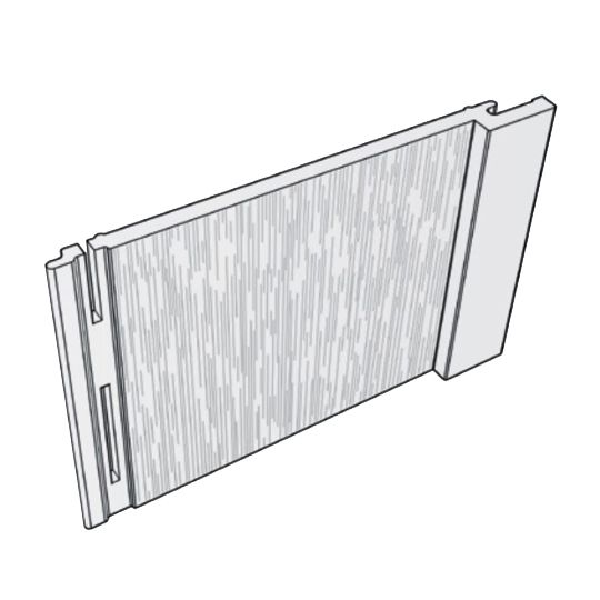 Royal Building Products Celect&reg; Board & Batten Siding Shale