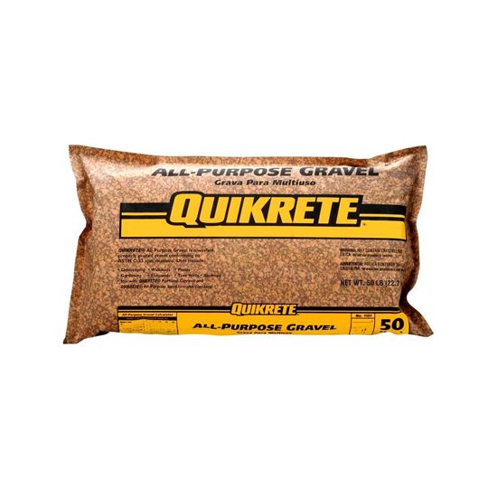 QUIKRETE 3/8" All-Purpose Gravel - 50 Lb. Bag